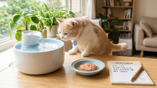 貓咪不喝水怎麼改善？補水方法與觀察重點