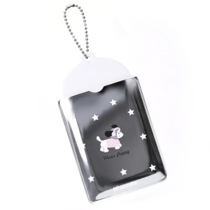 銀灰卡通小狗展示卡套