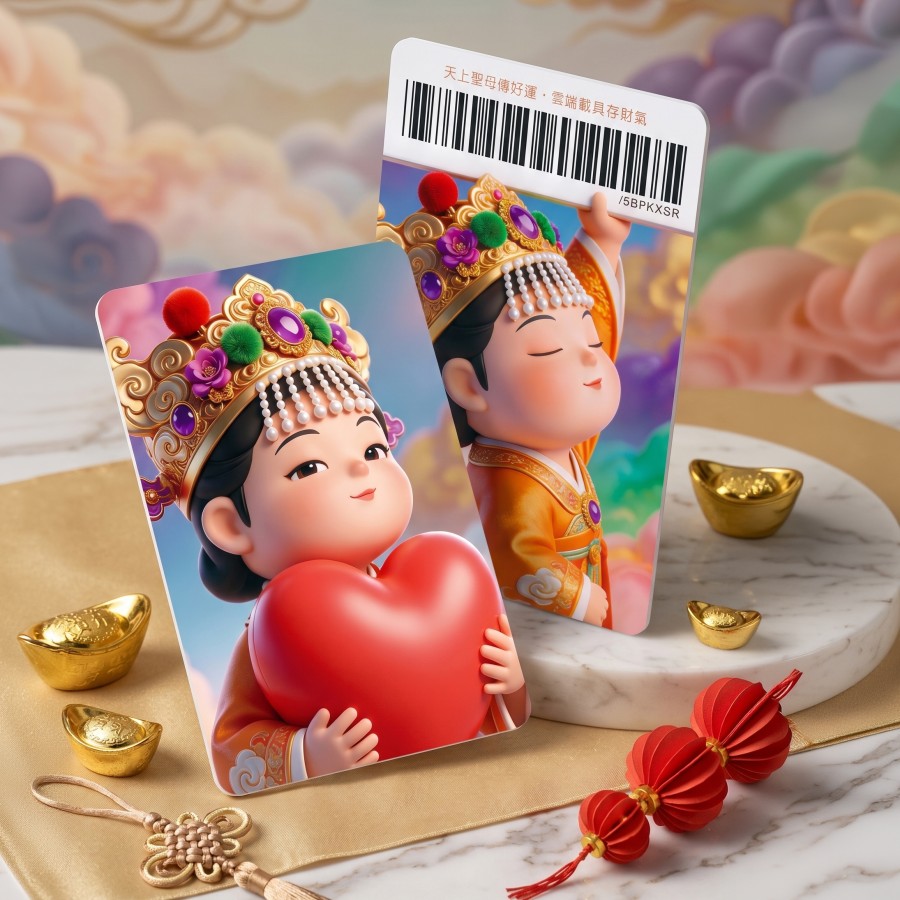 發票載具卡－媽祖賜福