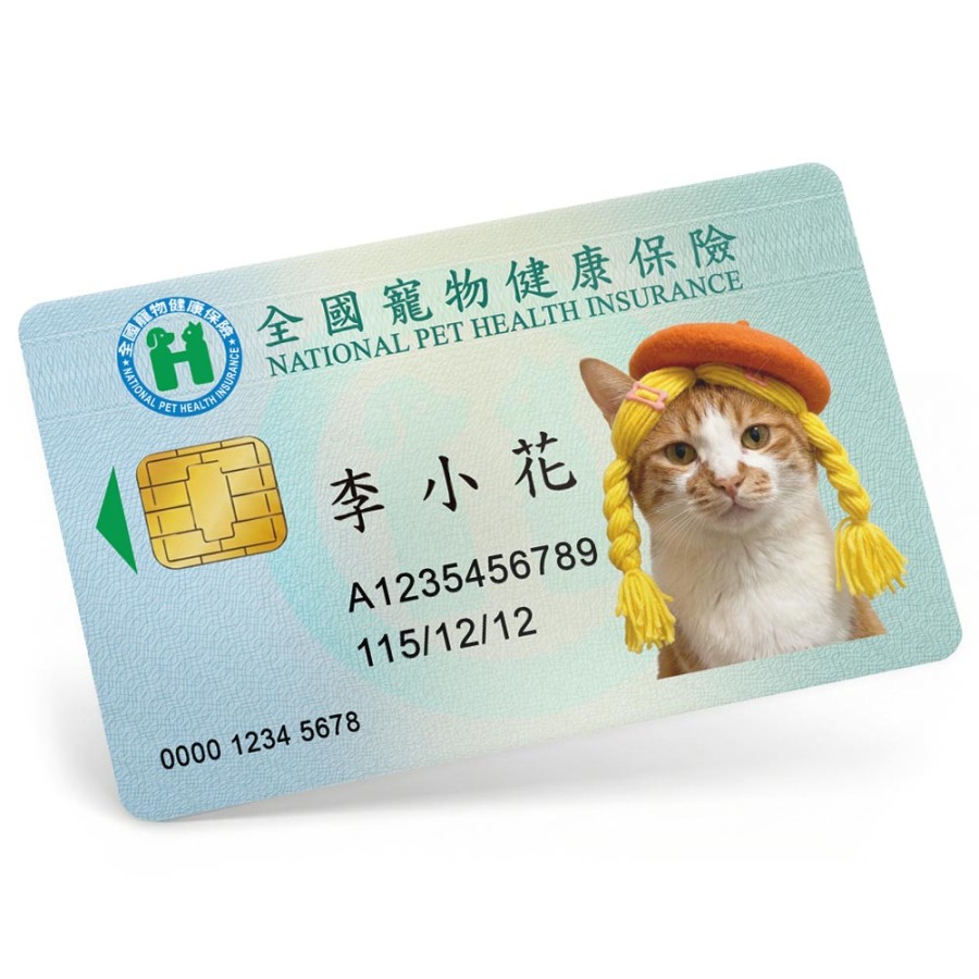 台式健康寶貝卡