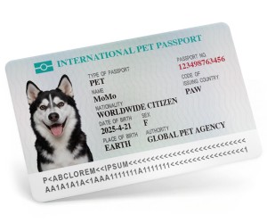 環球寵物護照卡